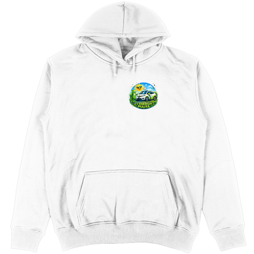 Felpa Unisex con Cappuccio