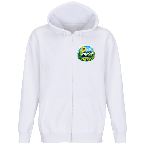 Felpa Premium Cappuccio Zip