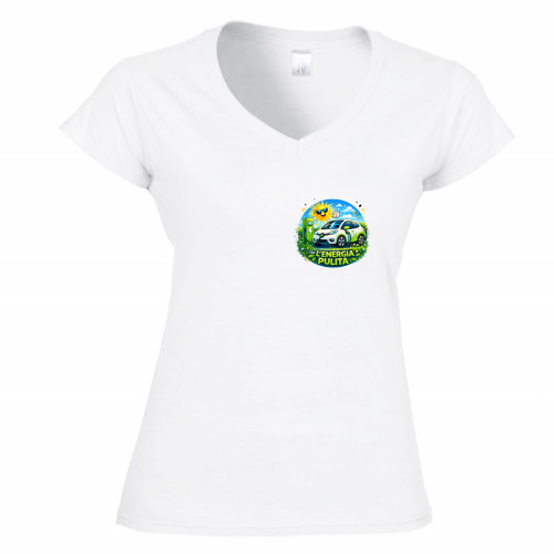 T-Shirt Donna Scollo V