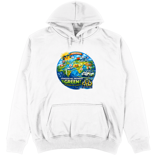 Felpa Unisex con Cappuccio