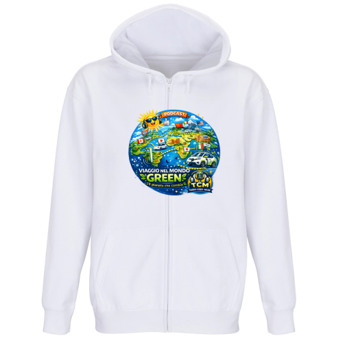 Felpa Premium Cappuccio Zip