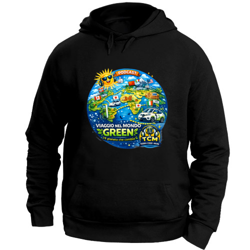 Felpa con Cappuccio Unisex Large