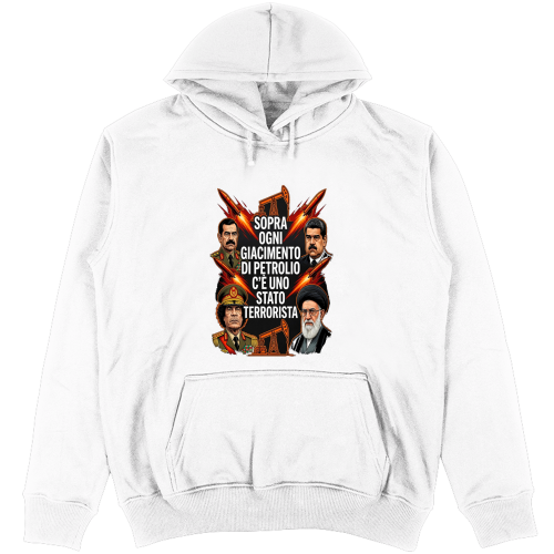 Felpa Unisex con Cappuccio