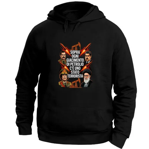 Felpa con Cappuccio Unisex Large