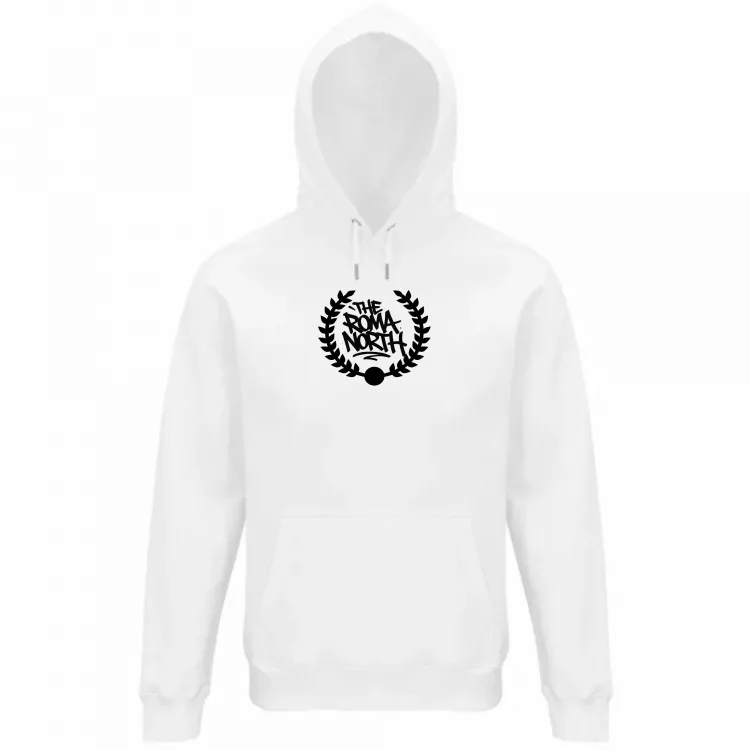 Felpa Organica Unisex Cappuccio- White edition 28