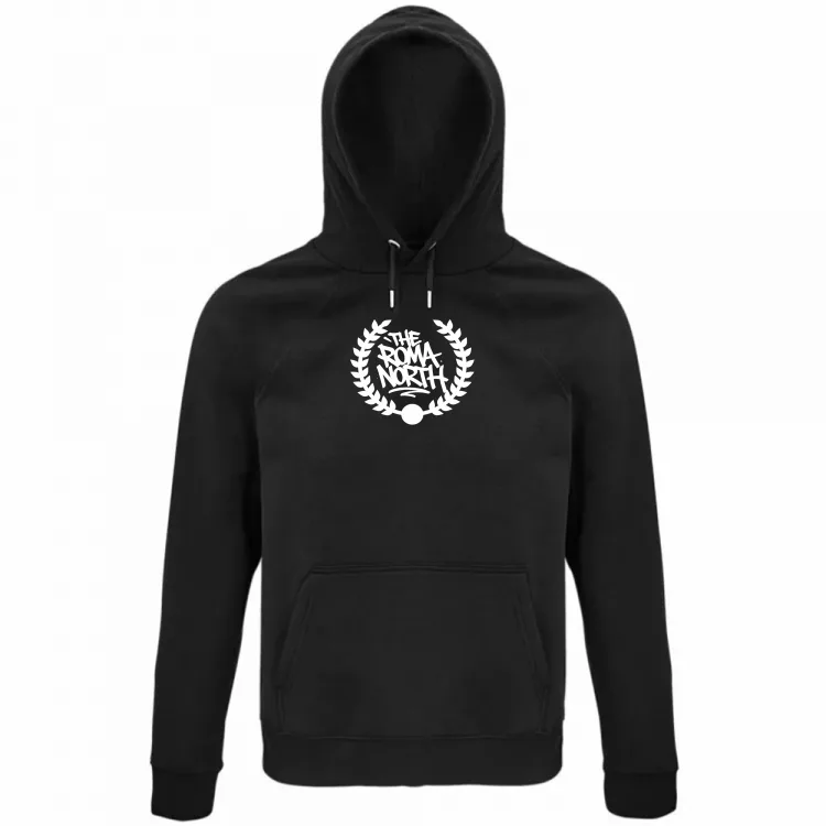 Felpa Organica Unisex Cappuccio - Black edition 28