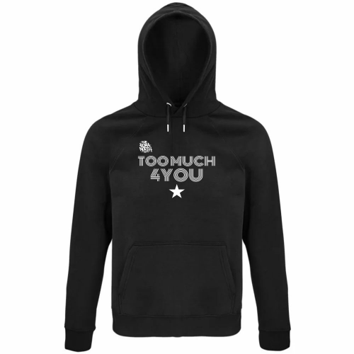 Felpa Organica Unisex Cappuccio