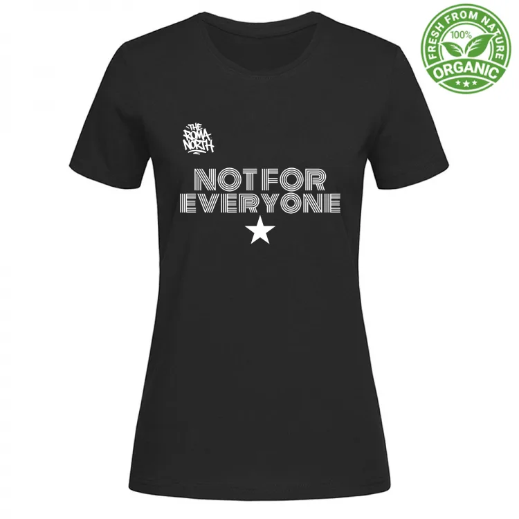 T-Shirt Woman Organic - Black edition 30