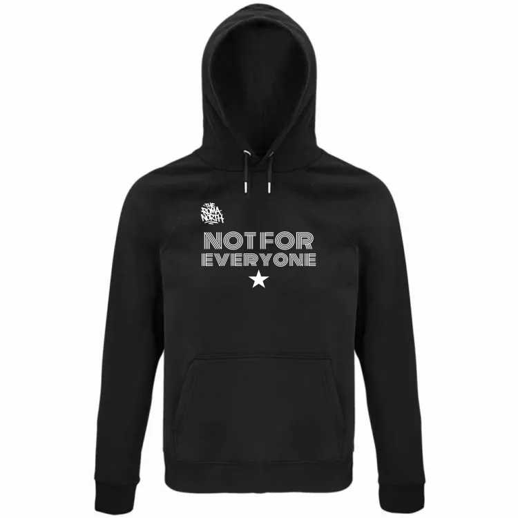 Felpa Organica Unisex Cappuccio - Black edition 30