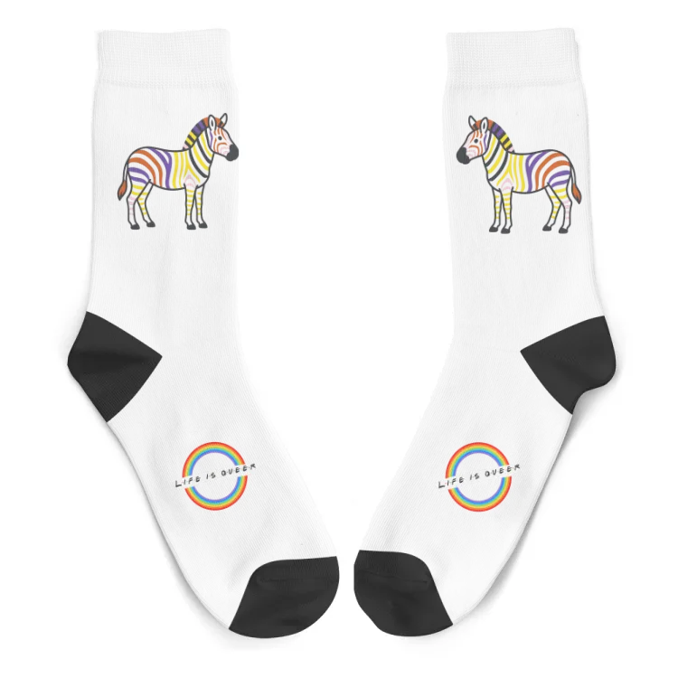 Calzini mascotte queer