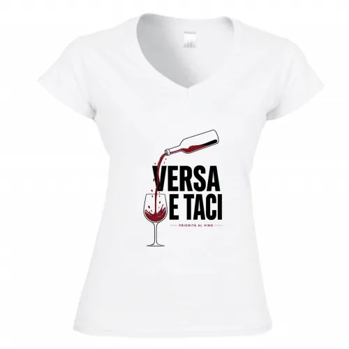 T-Shirt Donna Scollo V
