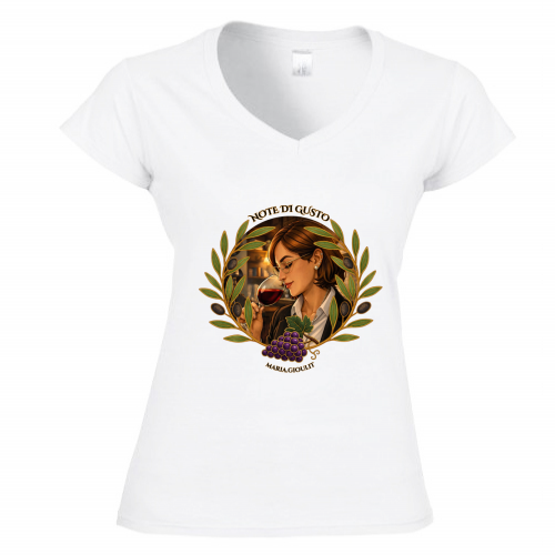 T-Shirt Donna Scollo V