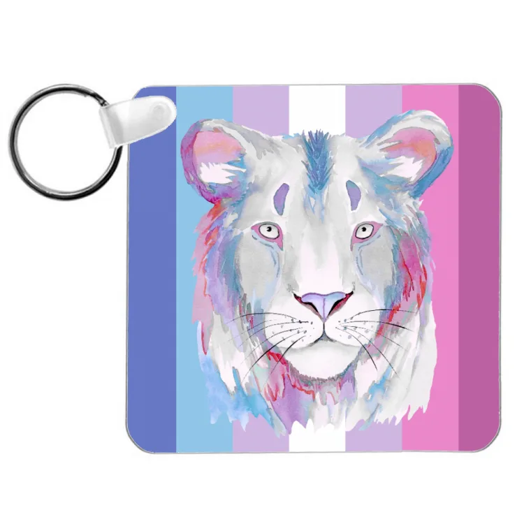 Portachiavi mascotte Bigender