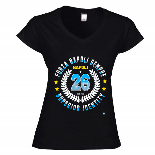 T-Shirt Donna Scollo V