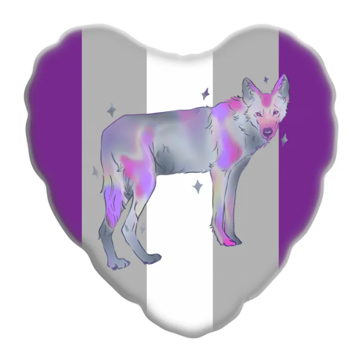 Cuscino cuore mascotte Graysex