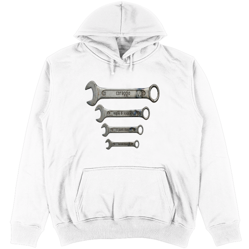 Felpa Unisex con Cappuccio