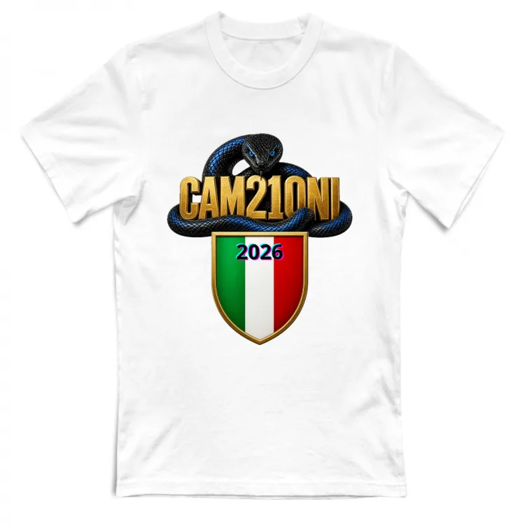 t-shirt INTER CAMPIONI ITALIA 2026 - 21 scudetto I