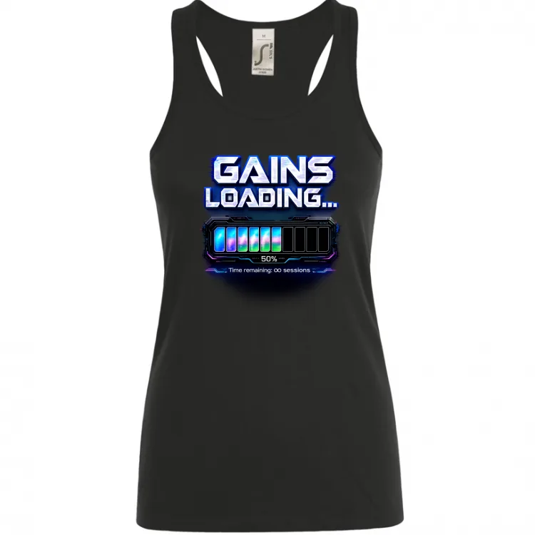 Gains Loading.Energia, disciplina fitness.