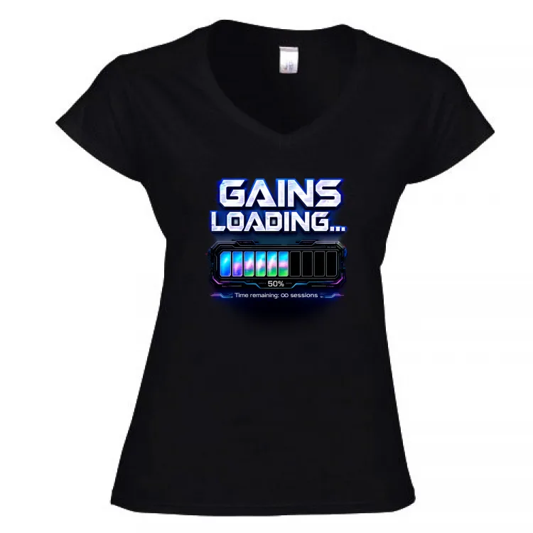 Gains Loading.Energia, disciplina fitness.