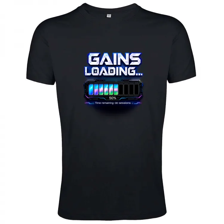 Gains Loading.Energia, disciplina fitness.