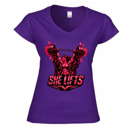 T-Shirt Donna Scollo V
