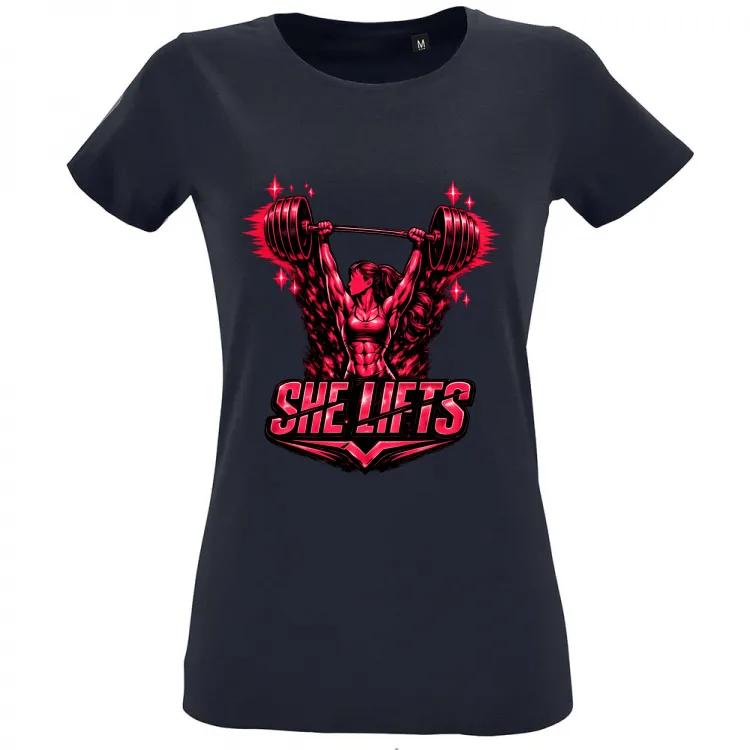 She Lifts. Forza femminile, presenza decisa
