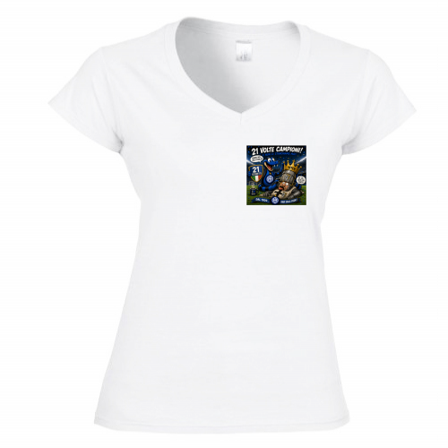 T-Shirt Donna Scollo V
