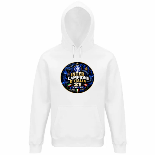 Felpa Organica Unisex Cappuccio