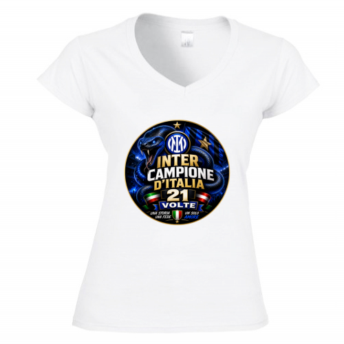 T-Shirt Donna Scollo V