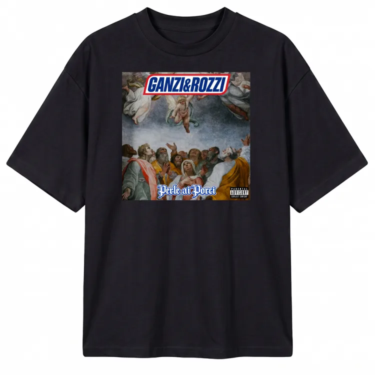 Perle ai Porci Oversized T Shirt Front Back