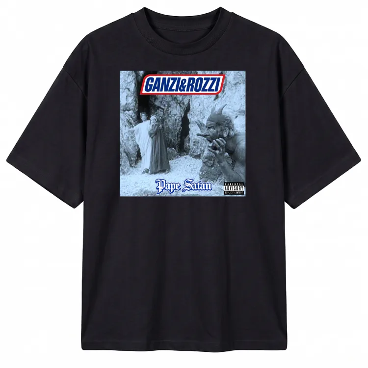 Pape Satan T Shirt Oversized