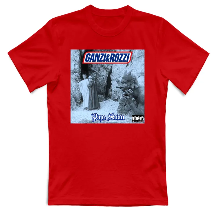 Pape Satan Basic T Shirt Front Back