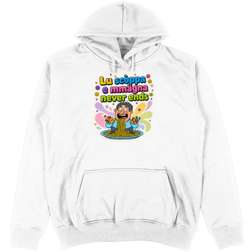 Felpa Unisex con Cappuccio
