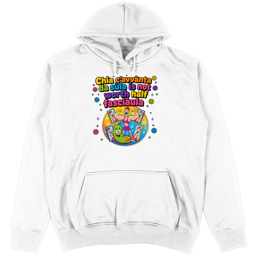 Felpa Unisex con Cappuccio
