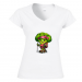 T-Shirt Donna Scollo V 16.00 &euro;