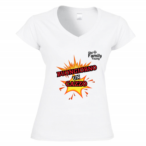 T-Shirt Donna Scollo V