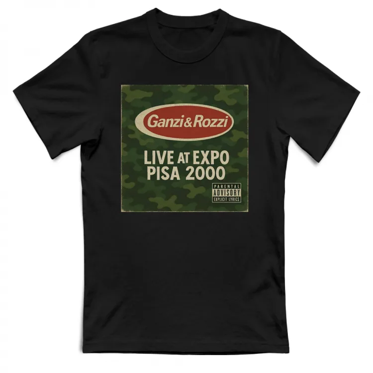 Live at Expo 2000 T Shirt Unisex Front Back Cover