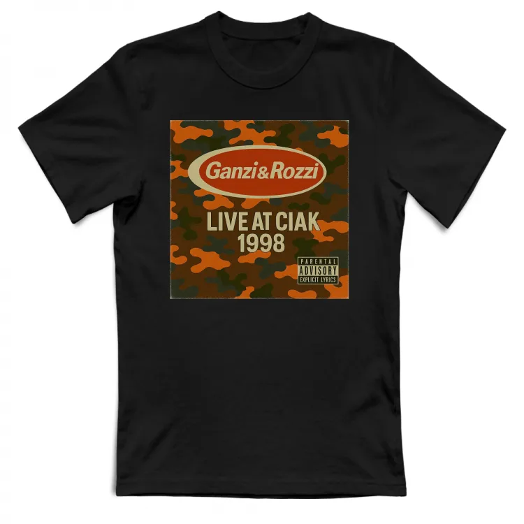 Live at Ciak 1998 T Shirt Unisex Front Back