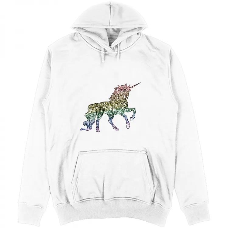 Maglietta Pride - Unicorno e ali fr/retro