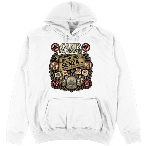 Felpa Unisex con Cappuccio
