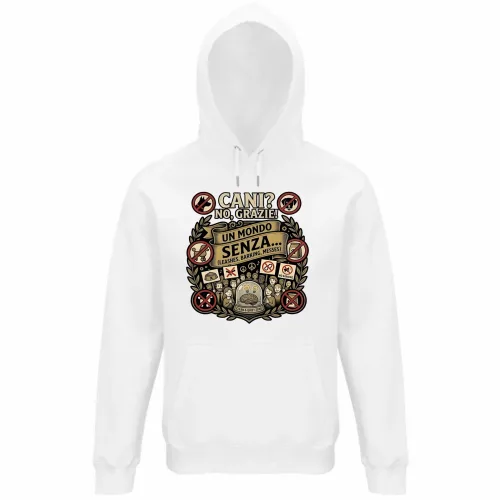 Felpa Organica Unisex Cappuccio