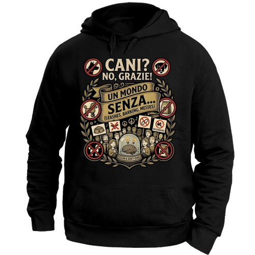 Felpa con Cappuccio Unisex Large