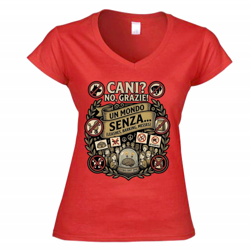 T-Shirt Donna Scollo V