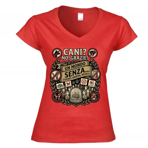 T-Shirt Donna Scollo V