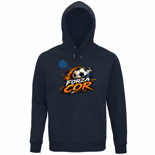 Felpa Organica Unisex Cappuccio