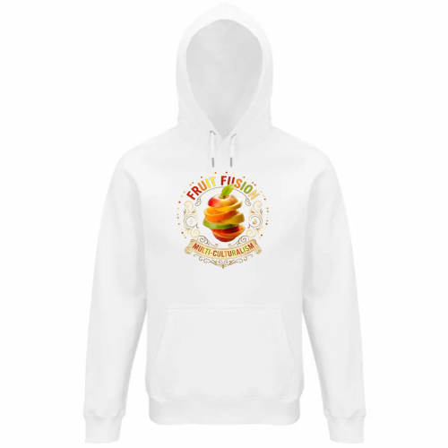 Felpa Organica Unisex Cappuccio