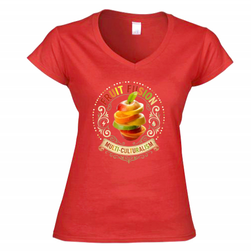 T-Shirt Donna Scollo V