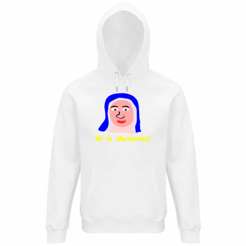 Felpa Organica Unisex Cappuccio