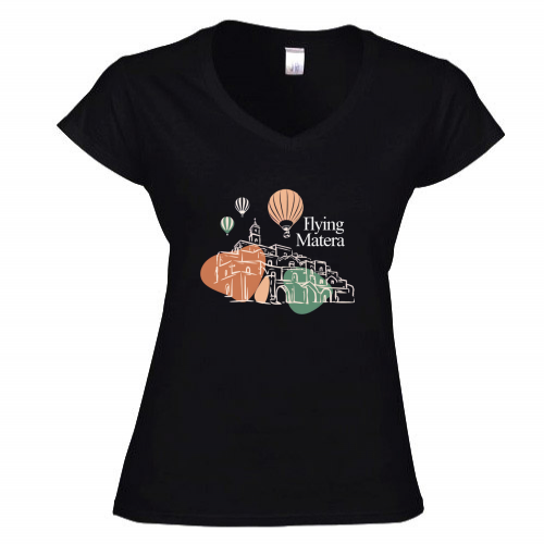 T-Shirt Donna Scollo V