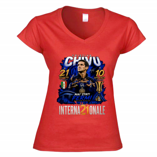 T-Shirt Donna Scollo V